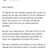 Jetabroad - ticket et change request paid and not made / customer support not providing assistance according to their deadlines - Photo 3