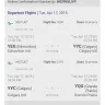 WestJet Airlines - price of a ticket