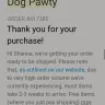 Dog Pawty - premium dog lover's pendant