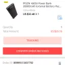 Saudi Post - pisen power bank. not a complaint need to enquiry