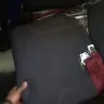 Qatar Airways - broken chair in the plain