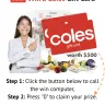 Coles Supermarkets Australia - sms conmen - Photo 2