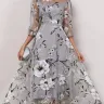 FloryDay - ugly, poor quality dress that looks nothing like the picture on the item description