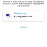 Yahoo! - can't open because of security code - Photo 2
