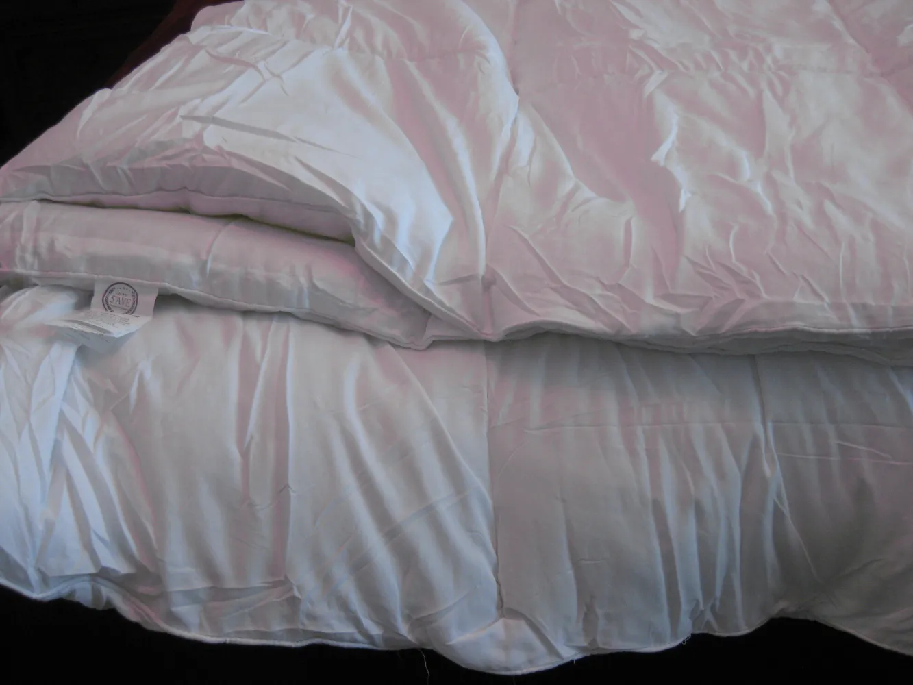 White Down Alternative Reversible Comforter