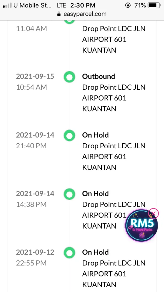 J&t drop point cdc kuching 301