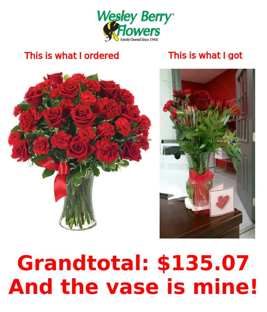 Wesley Berry Florist Reviews