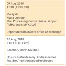 Pos Malaysia - delivery lambat - Photo 1 - comment #1936526