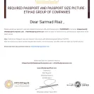 Etihad Group Of Companies - job proposal received is it fake or not? - Photo 2 - comment #2039640