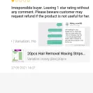 Shopee - seller bad service - Photo 1 - comment #2178989