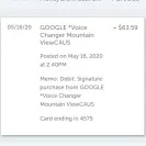 *YouTube Mountain View CAUS - Billing - Photo 1 - comment #2200715