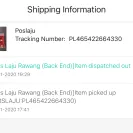 Pos Laju Rawang - Back end/unsuccessful delivery - Photo 1 - comment #2154140