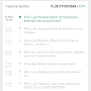 Pos Laju Rawang - Back end/unsuccessful delivery - Photo 1 - comment #2191081