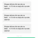 Shopee - yung delivery-arm ni shopee for my order - Photo 1 - update #2036203