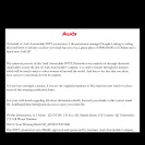 Audi - won $900, 000.00 and audi q7 sponsored by germany audi automobile company - Photo 1 - comment #2093707