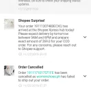 Shopee - about my parcel - Photo 1 - comment #2101758