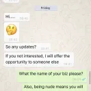 MuhdHafiz - Soliciting of underaged minors - Photo 1 - update #2136112
