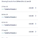 Complete Savings / Complete Save - Unauthorised debits from my account - Photo 1 - comment #2155067