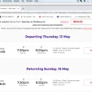 MyTrip - Exact same flight but been advised $177 higher than the price on official website - Photo 1 - update #2173945