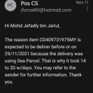 Pos Malaysia - Courier - Photo 6 - update #2209655