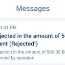 1xBet - Deposit rejected - Photo 1 - comment #2276143