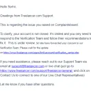 Freelancer.com - Can't get payment for my job - Photo 1 - update #2238432