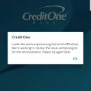 Credit One Bank - payment problems on website - Photo 1 - comment #2007701