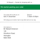 Argos - No response, no delivery! - Photo 3 - comment #2282091
