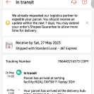 J&T Express - Delay on delivery - Photo 1 - comment #2379709
