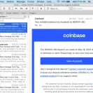 Coinbase - Withdrawals of BTC paid with bank account ACH transfers - Photo 1 - comment #2377248