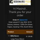 Debonairs Pizza - halaal meat - Photo 1 - comment #2551440