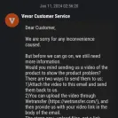 Vevor - Warning: Vevor is a Scam Company - My Terrible Experience - Photo 2 - comment #2531711