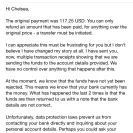 eDreams - Fraudulent claims and withholding of money - Photo 2 - comment #2061093