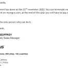 Regus - Virtual office subscription cancelation - Photo 1 - update #2437964