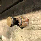 Yardworks Hose Reel Deluxe Metal Cart - brass connection cracked - Photo 1 - comment #2137344