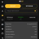 Khelo24bet - Withdrawal marked as successful but not credited to my bank account - Photo 1 - comment #2565238