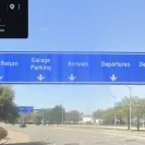Perth Airport - Total lack of adequate, overhead, readable and advance roadway signs - Photo 1 - update #2578803