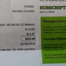 Star Tribune Media Company - Unauthorized billing - Photo 2 - comment #1887583