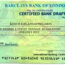 Barclays Bank - Draft is original or not and send this name or not - Photo 1 - comment #1324935