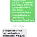 Straight Talk Wireless - Poor customer service - Photo 9 - comment #2568181
