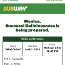Subway - Very bad service - Photo 3 - comment #2563739