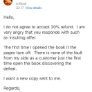 The Book Depository - fasle commitment - Photo 1 - comment #1984489