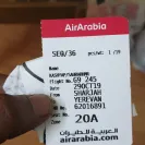 Air Arabia - refused to check in - Photo 2 - comment #2098986