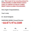 Samsung - scam mail! - Photo 5 - comment #1693134