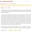 AAA Auto Repair aka AAA Complete Auto Repair - auto repair - Photo 4 - comment #2545220