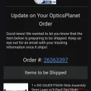 OpticsPlanet - Not shipped items - Photo 2 - comment #2534734