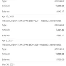 First Premier Bank - charged me $100 for the last 3-4 mo - Photo 1 - comment #2172828