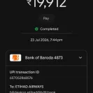 Etihad Airways - Double charging! - Photo 1 - comment #2576350