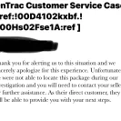 OnTrac - Refused to refund after losing expensive package - Photo 1 - comment #2563262
