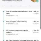 OnTrac - Refused to refund after losing expensive package - Photo 2 - comment #2563262